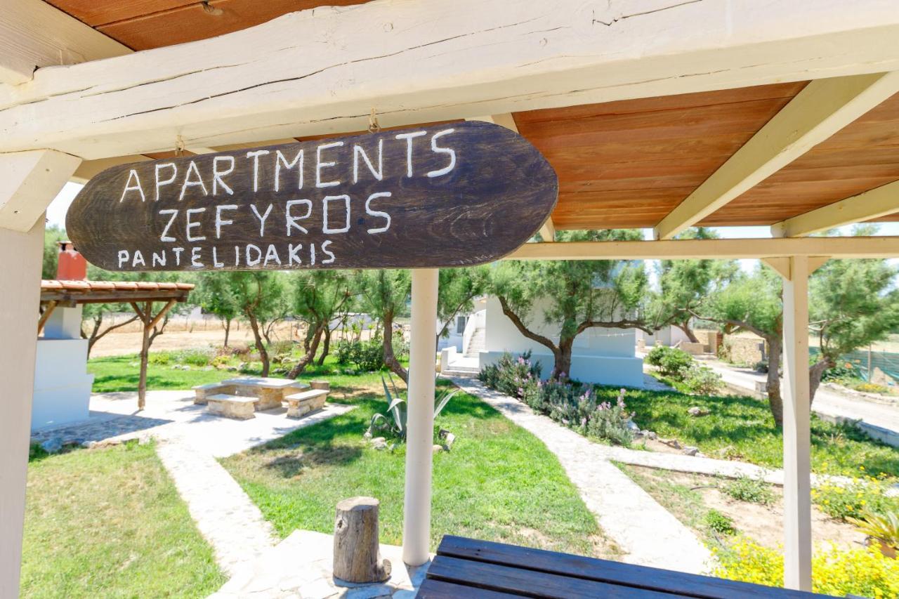 Zefyros Apartments And House Kíssamos Dış mekan fotoğraf